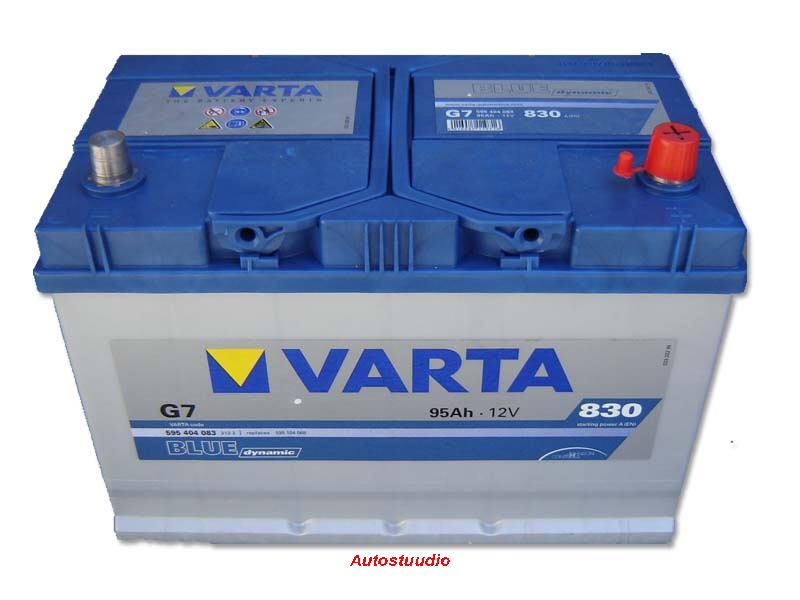 Varta Autoaku 95Ah 830A - + Blue Dynamic G7 G7 - Batteries