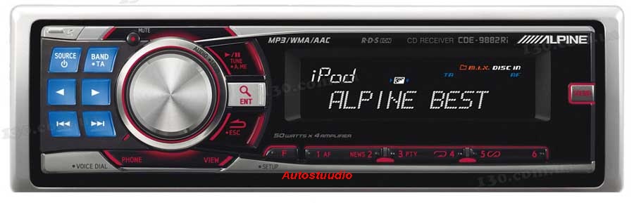 Alpine CDE-9882Ri autoraadio