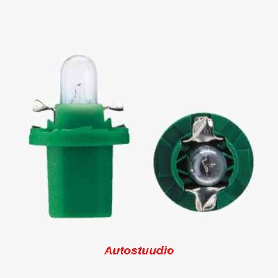 BAX pirn 12V 2W BAX8,5d/2 Green