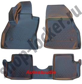 FIAT 500L 2015-> salongimatid, mustad