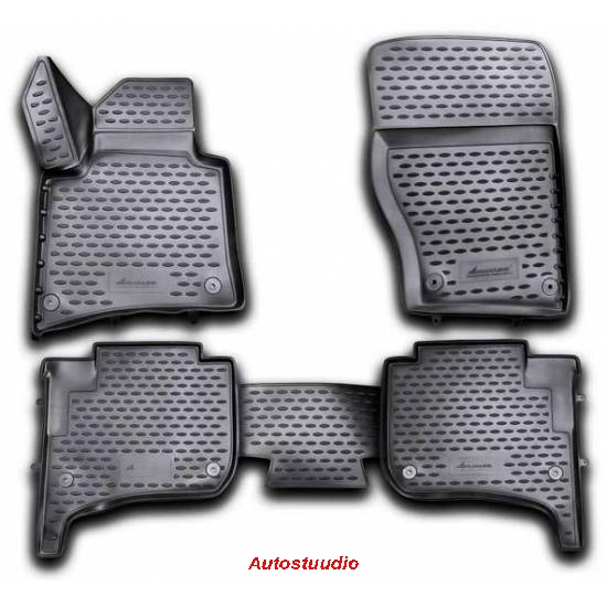 VW Touareg 2010-2015, 2015-3/2018 salongimatid, mustad