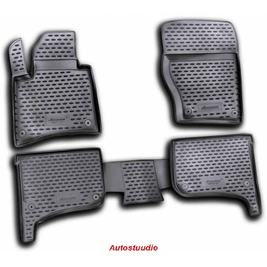 VW Touareg 2010-3/2018 salongimatid, mustad