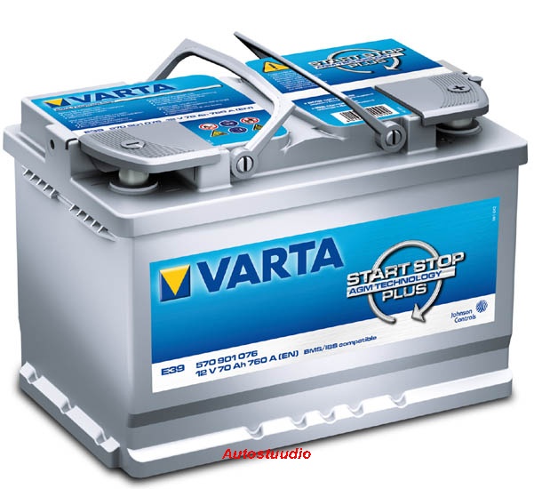 Varta Start&Stop Plus E39 12V 70Ah 760A L3 - Start & Stop AGM - Batterie  Auto - Start Batterie Shop