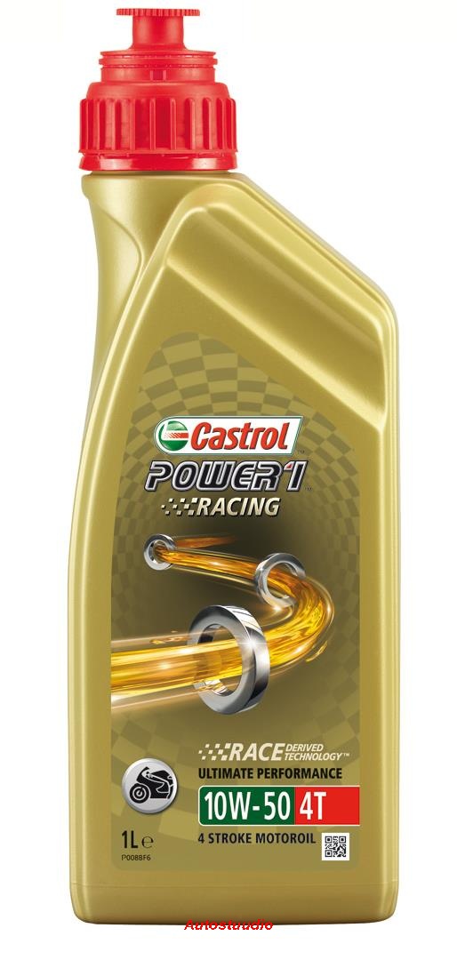 CASTROL 4T 10W-50 täissünteetiline mootorratta õli 1L