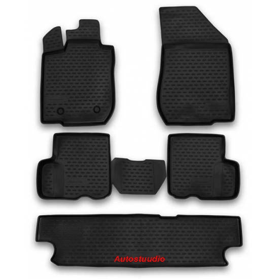 DACIA Logan 2004-2014 salongimatid, mustad