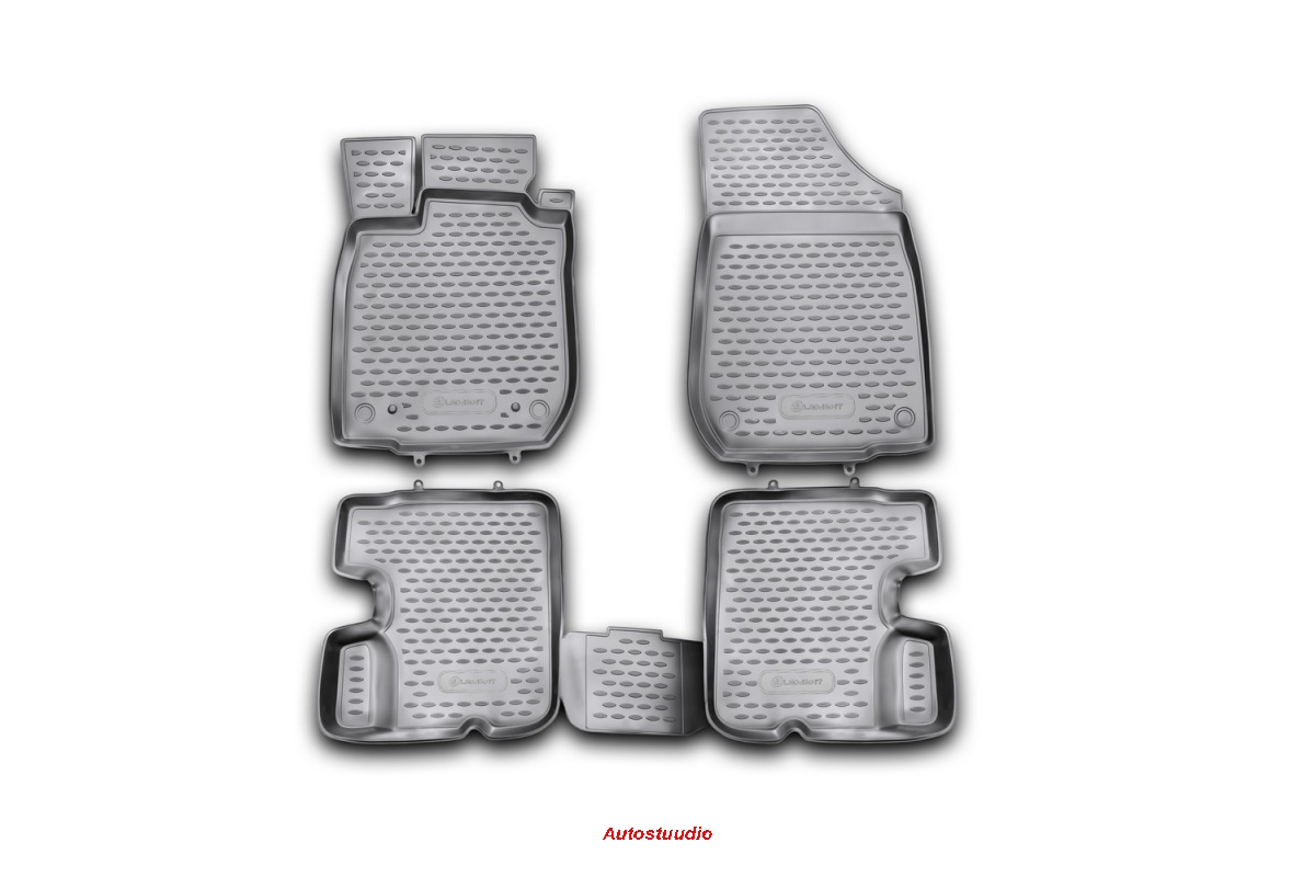 DACIA Sandero 2010-2014 salongimatid, mustad