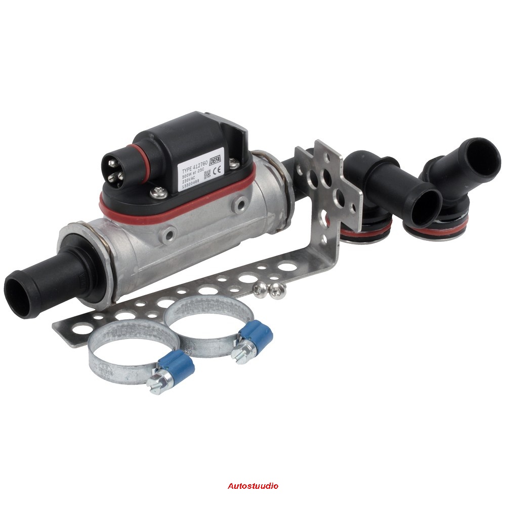 DEFA mootorisoojenduse element 412763, PTC 230V, voolik 19mm