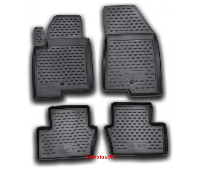 DODGE Caliber 2006-2012 salongimatid, mustad