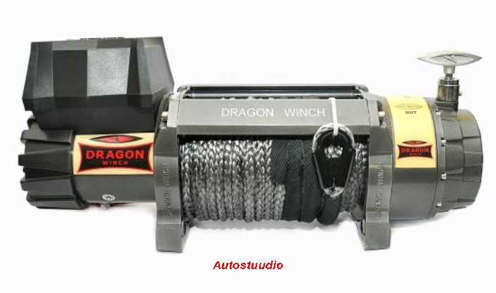 Dragon Highlander DWH9000HD 12V 9000 lb/ 4082kg teras trossiga