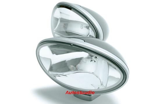 Hella Comet FF 300 kaugtulede komplekt, valge korpus