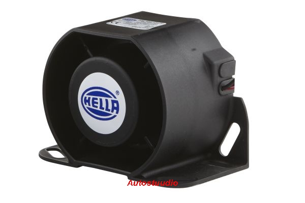 Tagurdussummer 12-24V 87dB 146x78x101mm, must