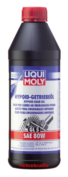 Liqui Moly Hüpoid transmissiooniõli 80W (GL-5) 1L (1025)