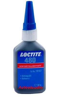 LOCTITE 480 kiirliim- metallid, kumm, plastmassid, 50g