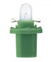 BAX pirn 12V 2W B8,5D Green