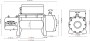 Vints Dragon Mawerick DWM10000HD 12V 10000lb / 4536 kg trossiga