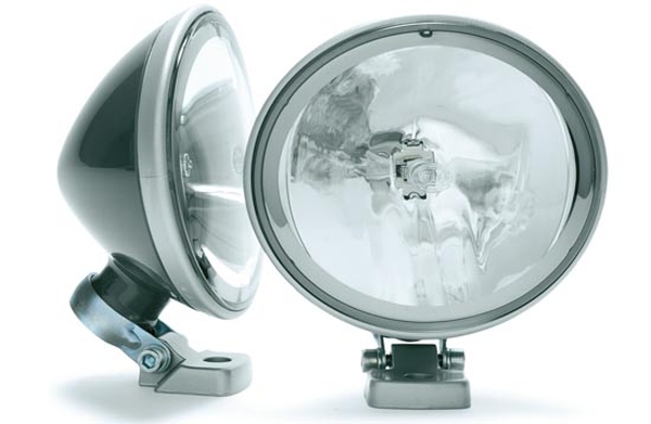 Hella Comet FF 200 ref.17,5 kaugtulede komplekt, valge korpus