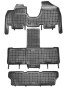 HONDA Odyssey 2010-2017 7-istet kummimatid, mustad