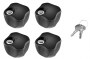 Lukukomplekt Thule Lockable Knob 527, 4 tk