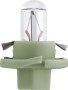 BAX pirn 12V 1,3W BX8,4D Olive Green