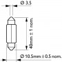 Festoon T10,5X43