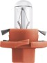 BAX pirn 12V 1,1W BX8,4d Orange