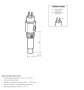 Jahutusvedeliku temperatuuri andur 40-120°C 5/8″-18NF-3 hoiatuskontaktiga 100°C