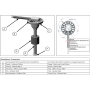 Tasemeandur - toruandur 250mm ø 54mm SS316 kontaktivaba