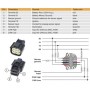 VDO SingleViu Piduriõhu rõhunäidik 52mm 16Bar 0,5-4,5V 12-24V, must