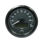 VDO SingleViu spidomeeter ø 80mm 0-200km/h 12/24V, must