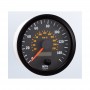 VDO spidomeeter Ø100mm 0-140Mph ja 0-220km/h 12/24V, must
