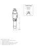 Jahutusvedeliku temperatuuri andur 40-120°C 5/8"-18NF-3 hoiatuskontaktiga 105°C 