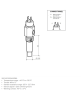 Jahutusvedeliku temperatuuri andur 40-120°C M14x1,5 hoiatuskontaktiga 115°C 
