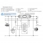 Ampermeeter 60A 52mm ViewLine, must