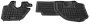 ISUZU Polo IV 2002-2009 kummimatid 2tk, mustad
