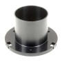 Õhuots ∅60mm sile must võrega 90mm