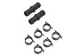 Veeühendustoru liidesed 2x180° ∅18mm + klambrid Thermo Top EVO 