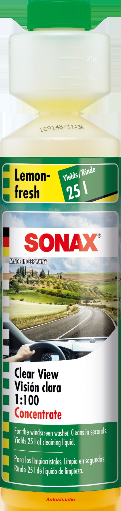 Klaasipesuvedeliku kontsentraat Sonax, 250ml
