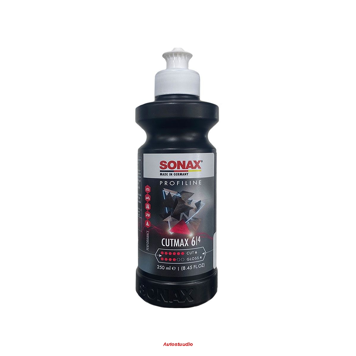 Värvipindade poleerimispasta SONAX PROFLINE CutMax 6/4, 250ml