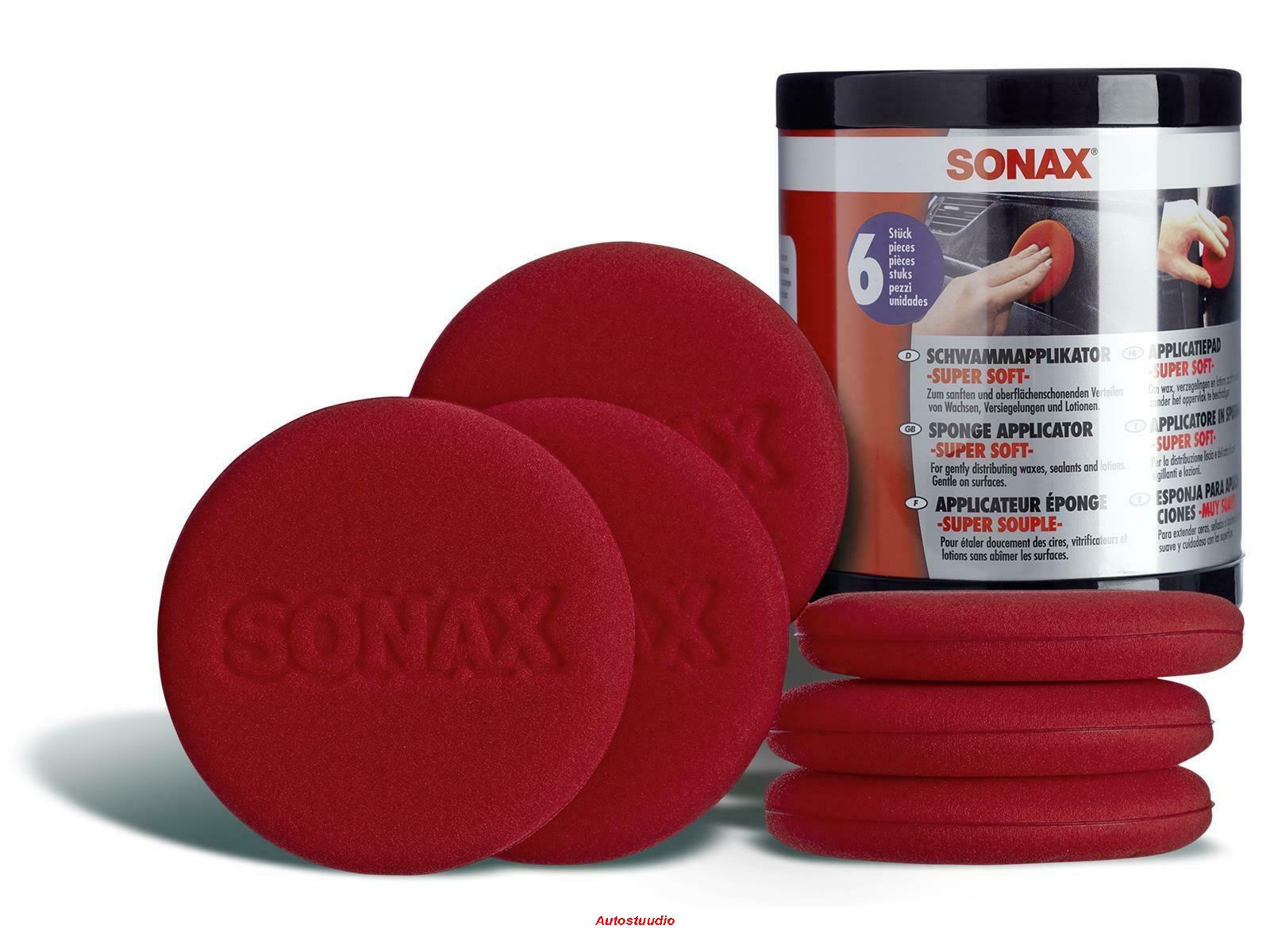 SONAX PROFLINE vahatus-svamm Super Soft, 6tk