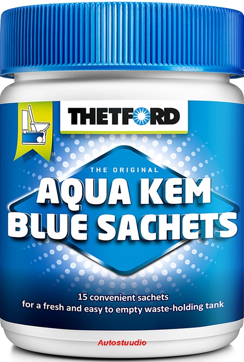 Thetford Aqua Kem Blue Sachets WC tabletid 15tk
