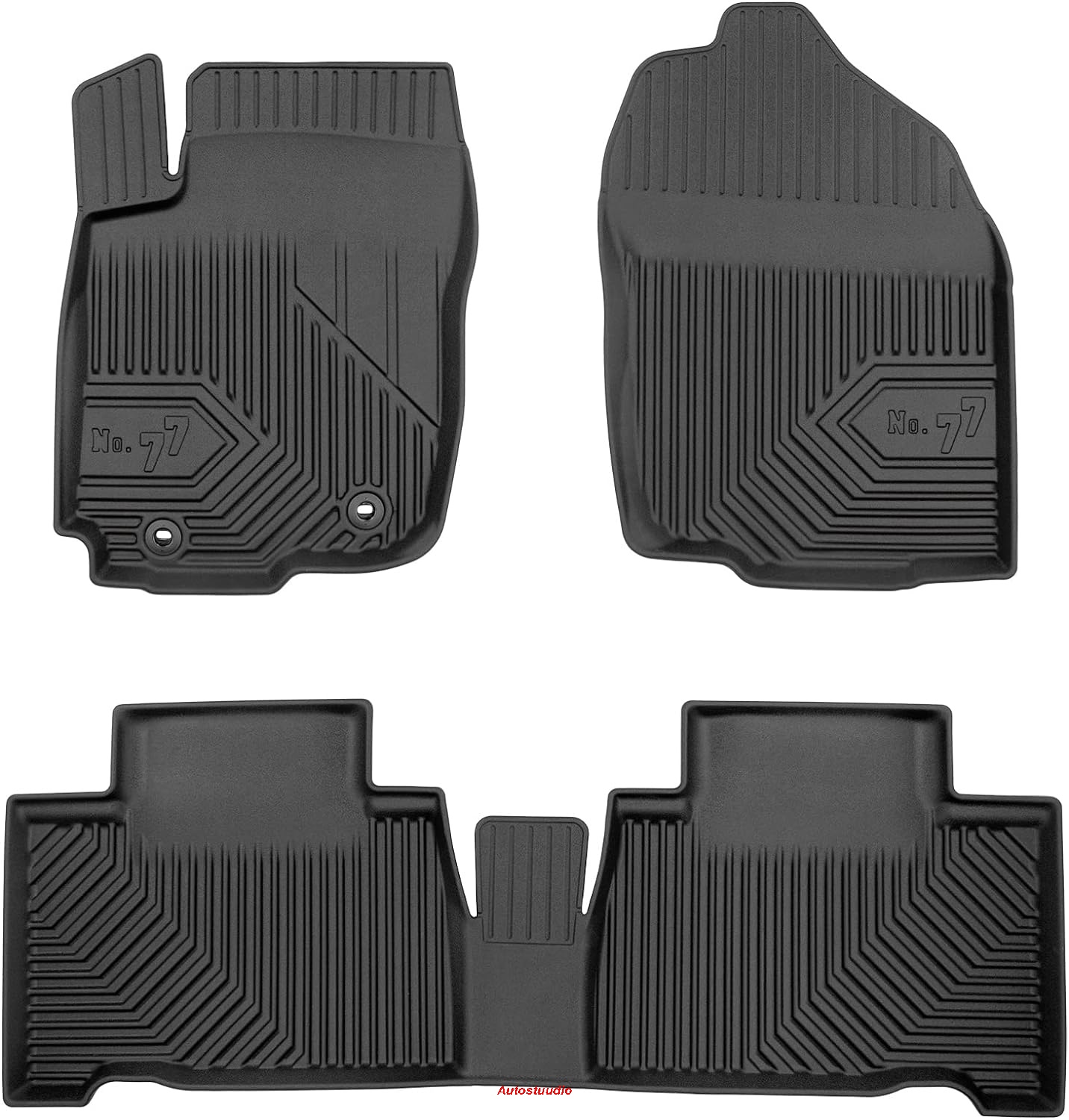 TOYOTA RAV4 2015-2019 Hybrid salongimatid, mustad