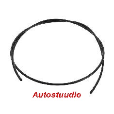 Kütusetoru - kütusevoolik ø 5x1.5mm 1m, must