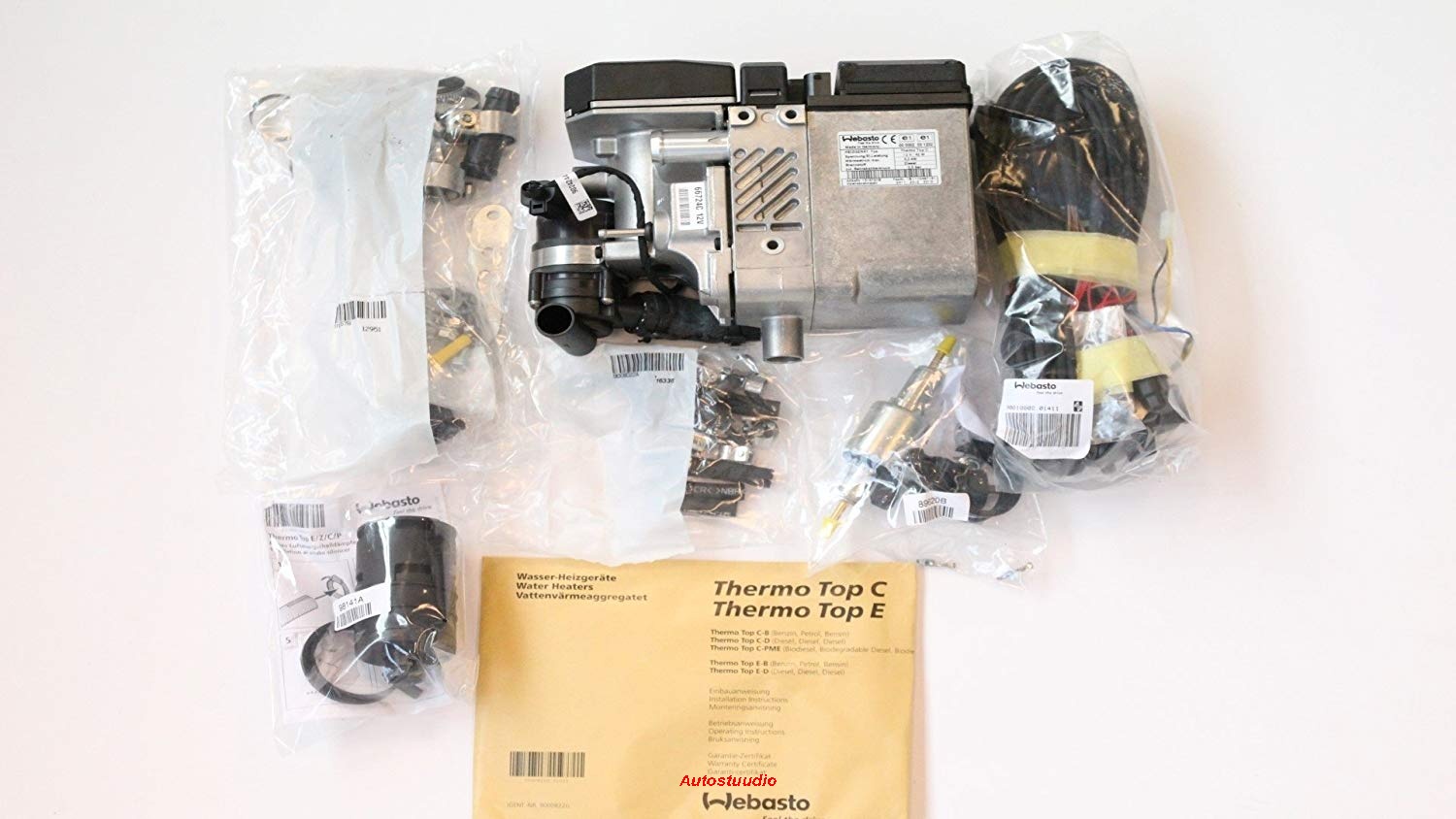 Thermo Top C Bensiin 12V ilma paigalduskomplektita